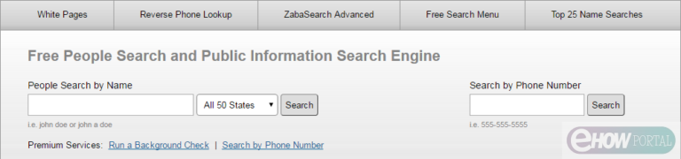 people search white pages zaba