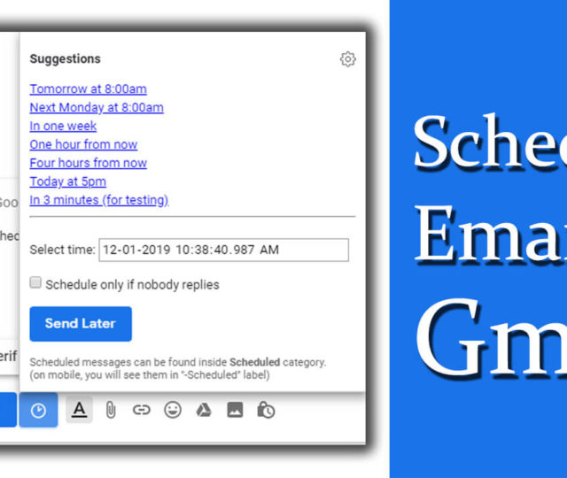 google scheduler email